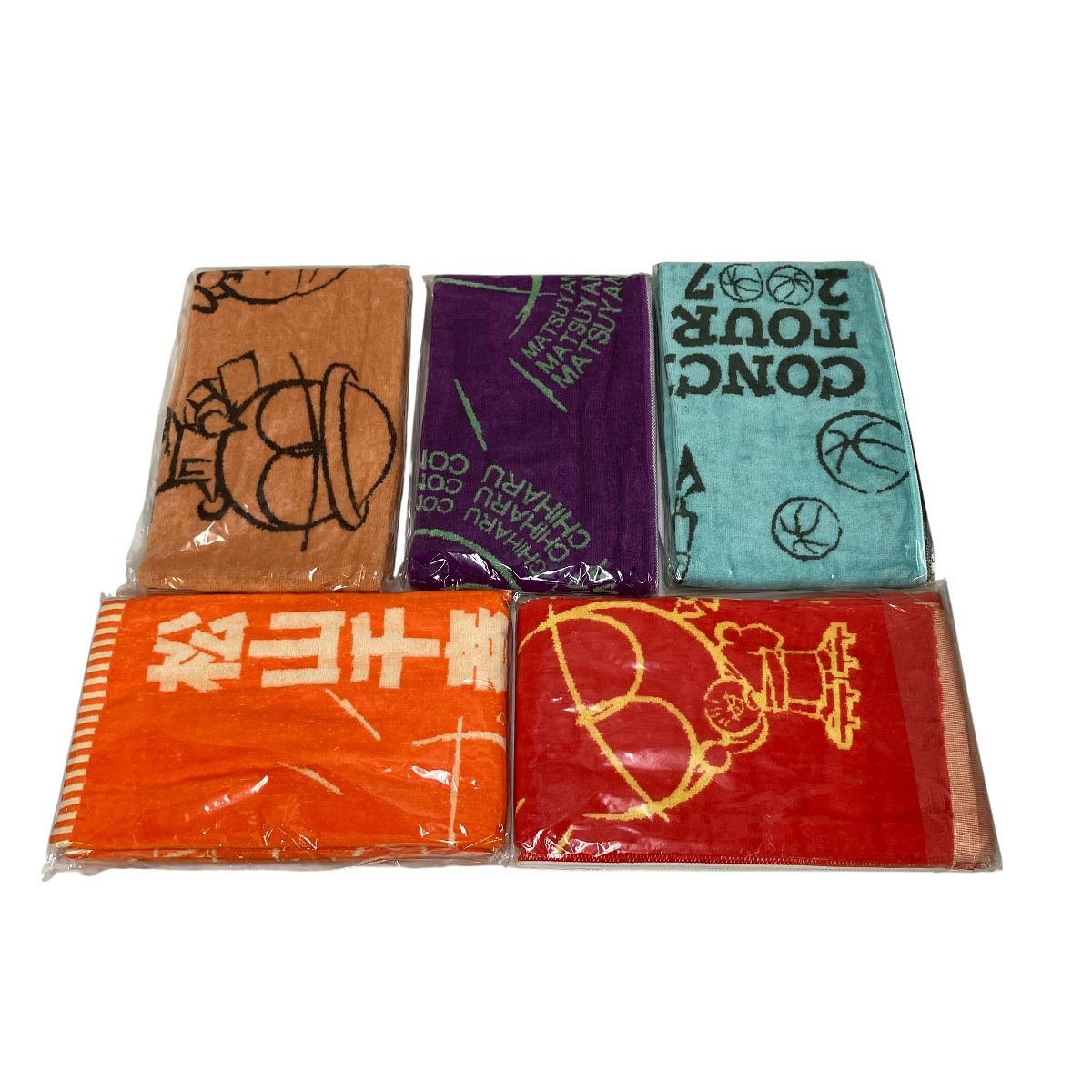 松山千春 コンサート タオル 等 29点おまとめ 未使用 未開封 ジャンク