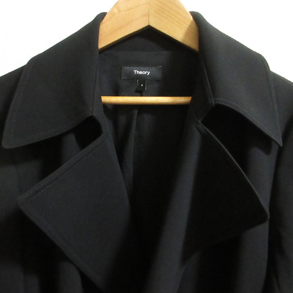 良品 23SS theory セオリー ADMIRAL CREPE OAKLANE CL ロング ガウン