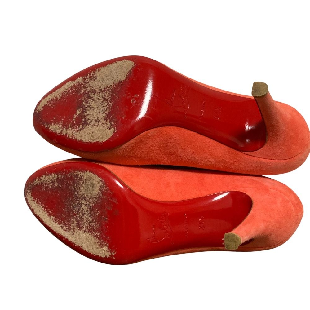 a*o様 Christian Louboutin オレンジ スエード パンプス a*o様 Christian Louboutin オレンジ スエード パンプス a*o様