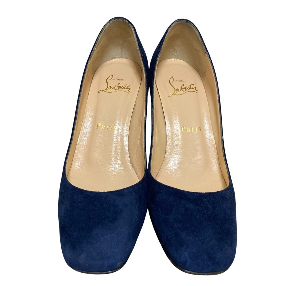 美品 Christian Louboutin クリスチャンルブタン スエード パンプス