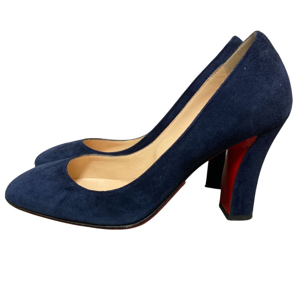 美品 Christian Louboutin クリスチャンルブタン スエード パンプス
