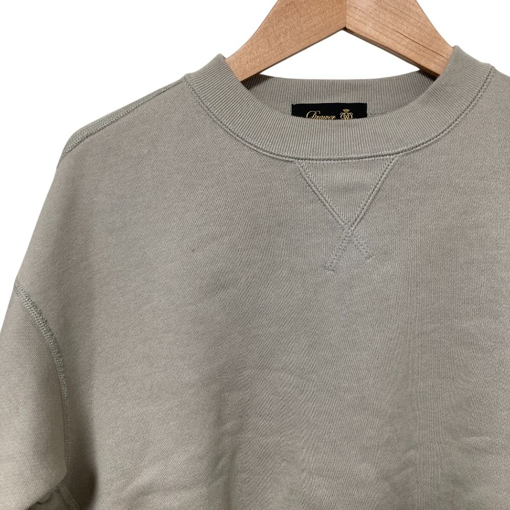 良品 Drawer ドゥロワー コットン裏毛 ロングスリーブ スウェット