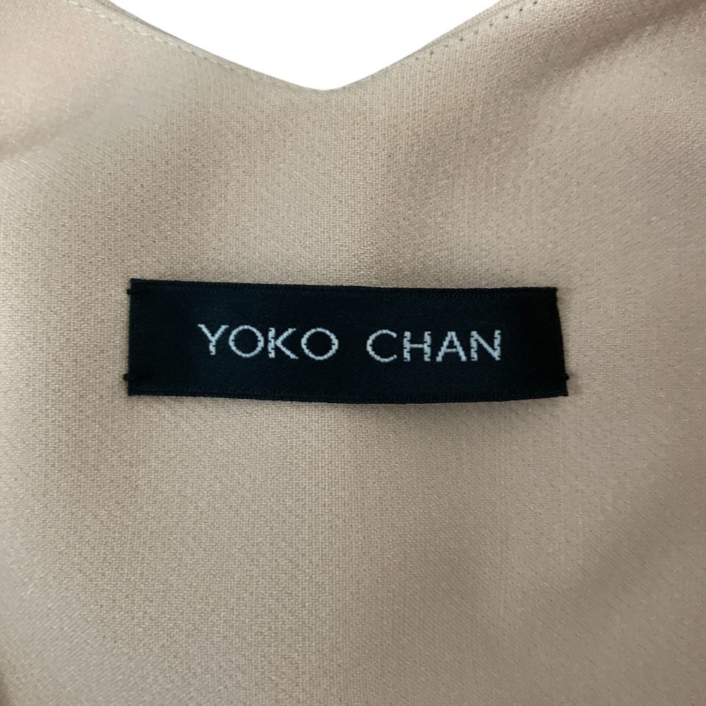 良品 YOKO CHAN ヨーコチャン ビジュー ノースリーブ ミニドレス