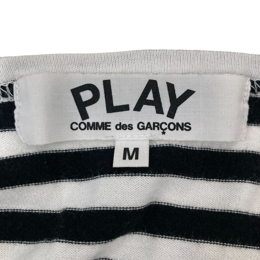 良品 PLAY COMME des GARCONS プレイ コムデギャルソン ボーダー T