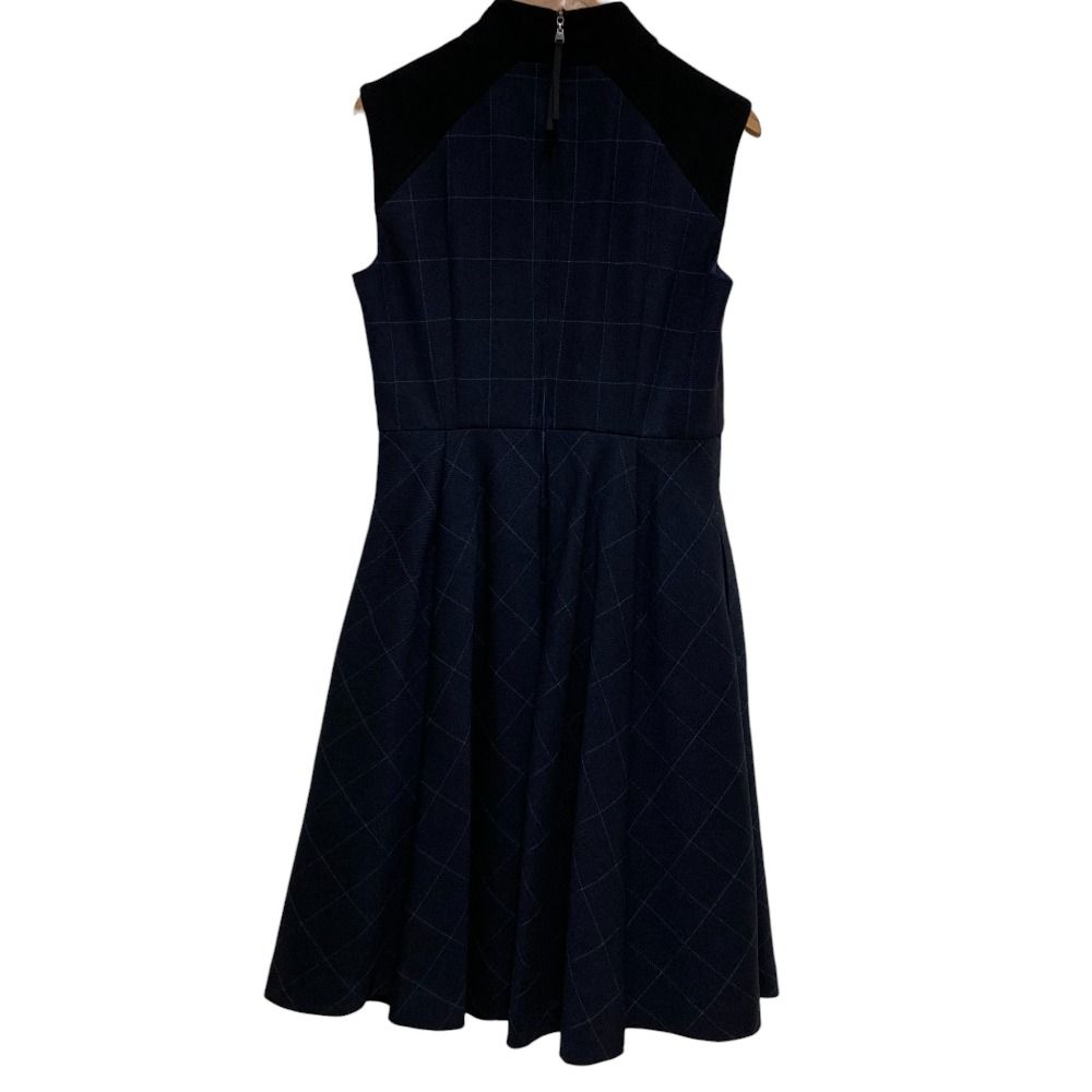 良品 FOXEY NEW YORK フォクシーニューヨーク Nerine チェック フレア