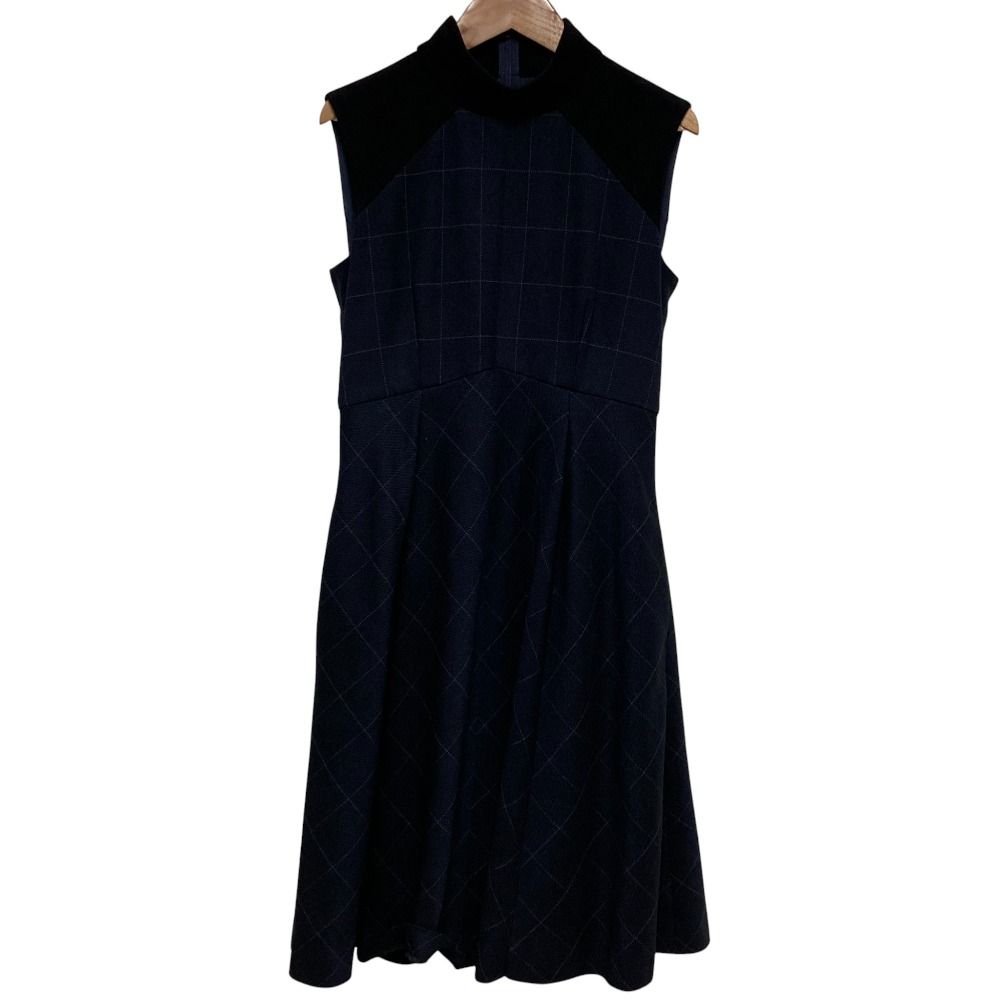 良品 FOXEY NEW YORK フォクシーニューヨーク Nerine チェック フレア