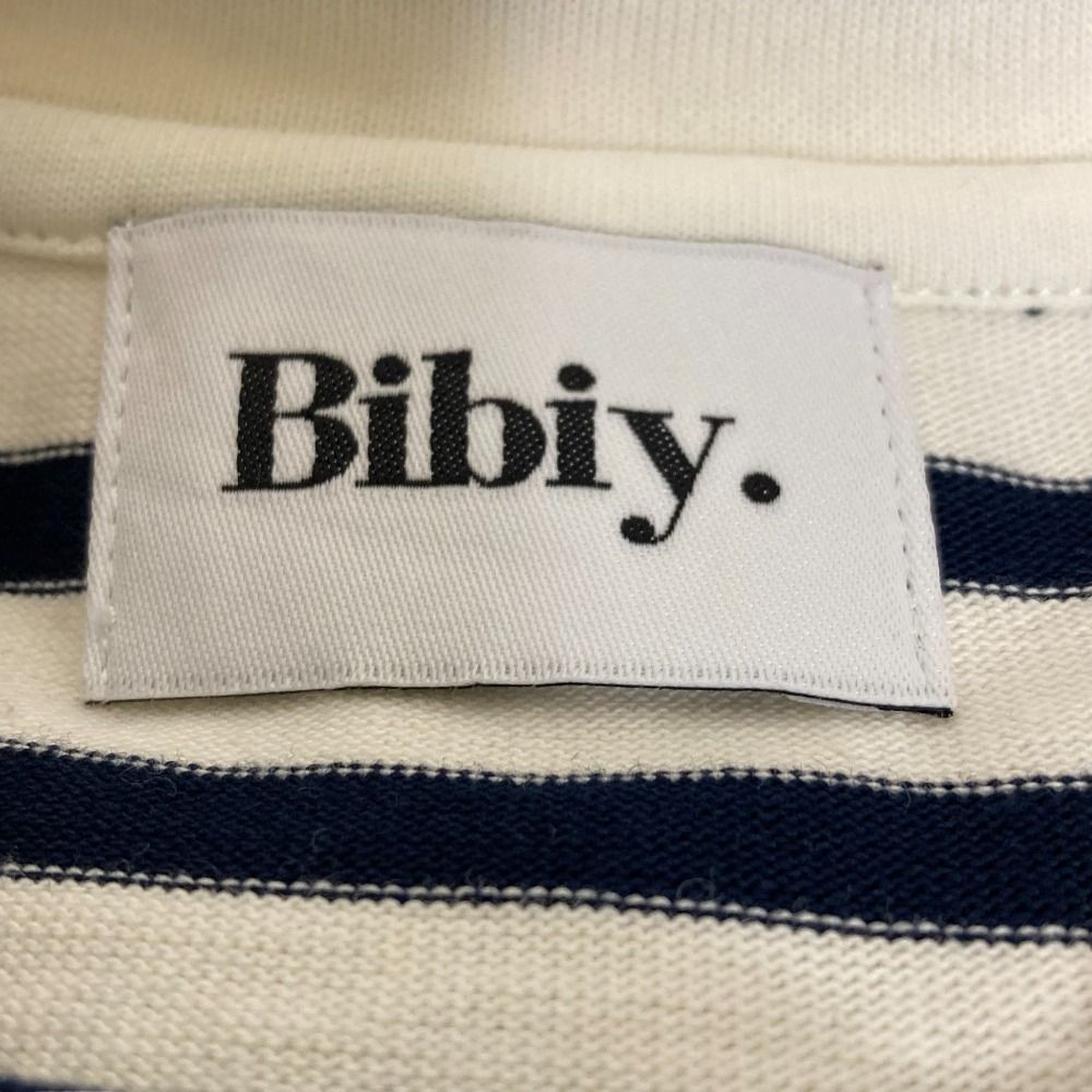 美品 25AW Bibiy ビビィ FRANCINE TULLE TOP フリーサイズ ネイビー