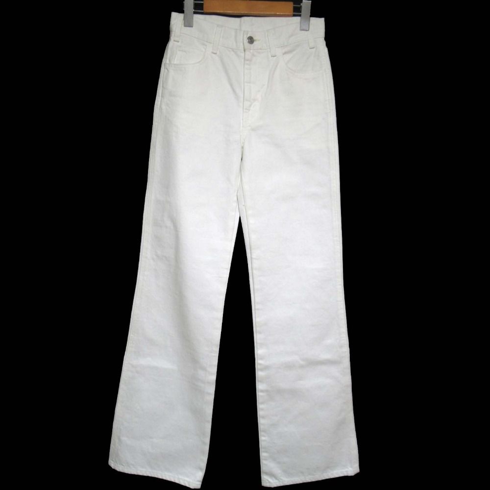 CELINE セリーヌ フ デニムパンツ ジーンズ W 25 ホワイト レディース 古着