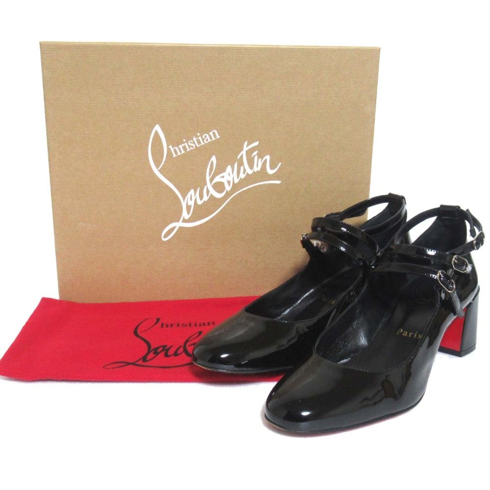 美品 Christian Louboutin クリスチャンルブタン メリージェーン