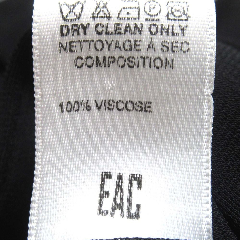 美品 ELIE SAAB エリーサーブ 長袖 ドレープ ロングドレス ワンピース  