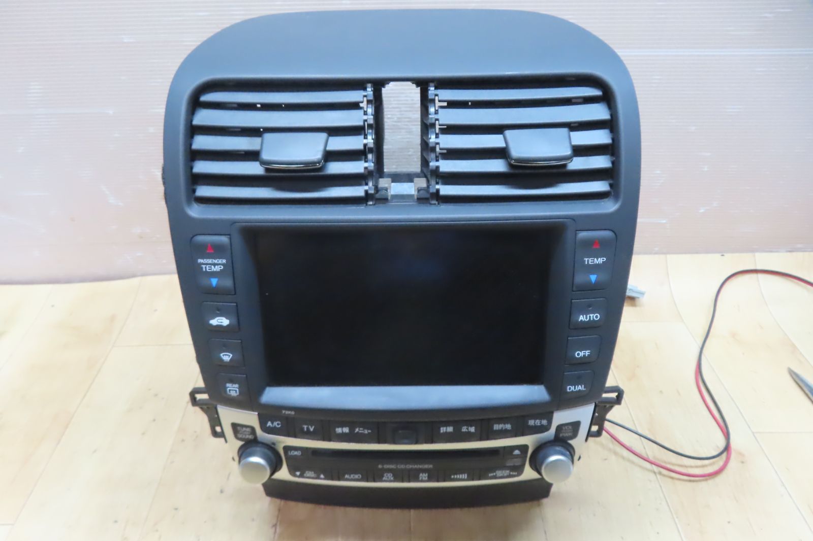 付 F 5014 ホンダ インスパイア UC 1 30 TL 39101 SFY J 510 M ナビ 吹出口 取り外すまで正常稼働