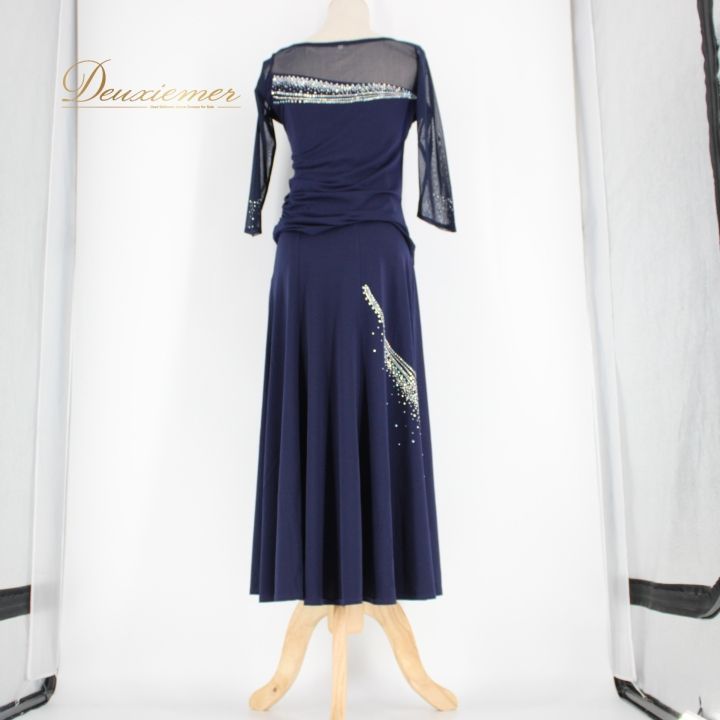 社交ダンス 衣装 スタンダード 上下セット ツーピース レッスンウェア