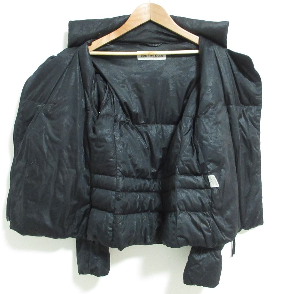 良品 ISSEY MIYAKE イッセイミヤケ スタンドカラー ダウンジャケット