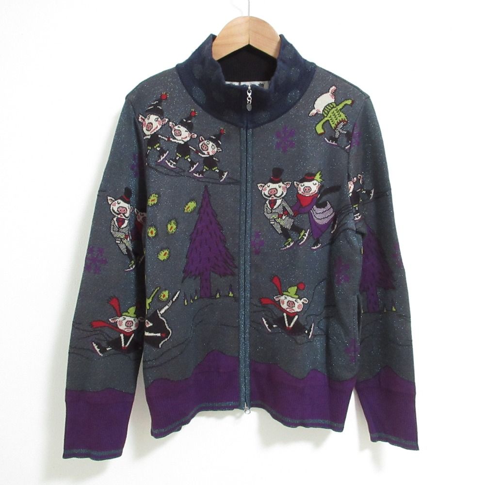 良品 OLLEBOREBLA オレボレブラ アルベロベロ ぶたさん インターシャ