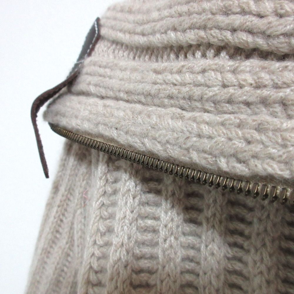 美品 FOXEY フォクシー Boys Cool カシミヤ ジップアップニット