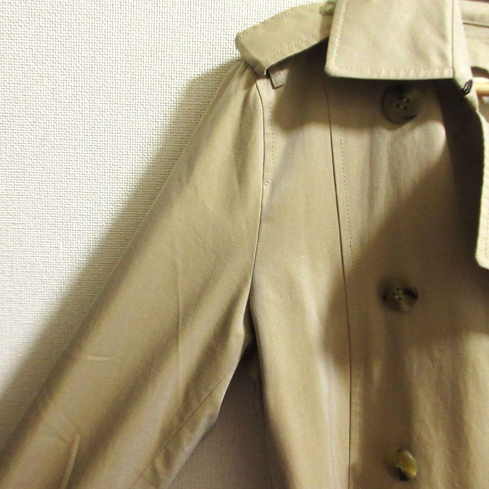 良品 BURBERRY バーバリー ライナーノバチェック ベルト付き トレンチ