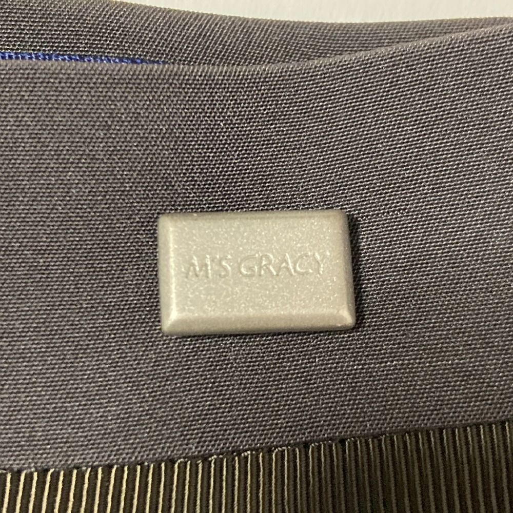 良品 M'S GRACY エムズグレイシー タックスカート 38 グレー