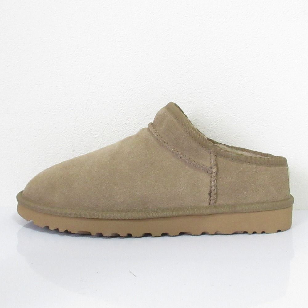 UGG アグ クラシック スリッパ ムートン スリッポンシューズ USA 8 25 cm キャメル レディース 古着