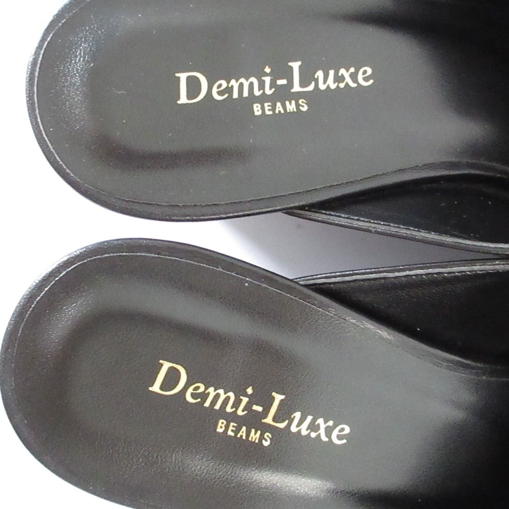 未使用 25SS Demi-Luxe BEAMS デミルクスビームス スクエアトゥ レザー