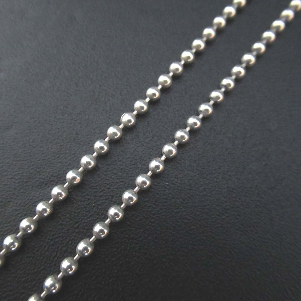 にっぱてぃぎし 美品ティファニー ドッグタグボールチェーンロングネックレス にっぱてぃぎし 美品ティファニー ドッグタグボールチェーンロング