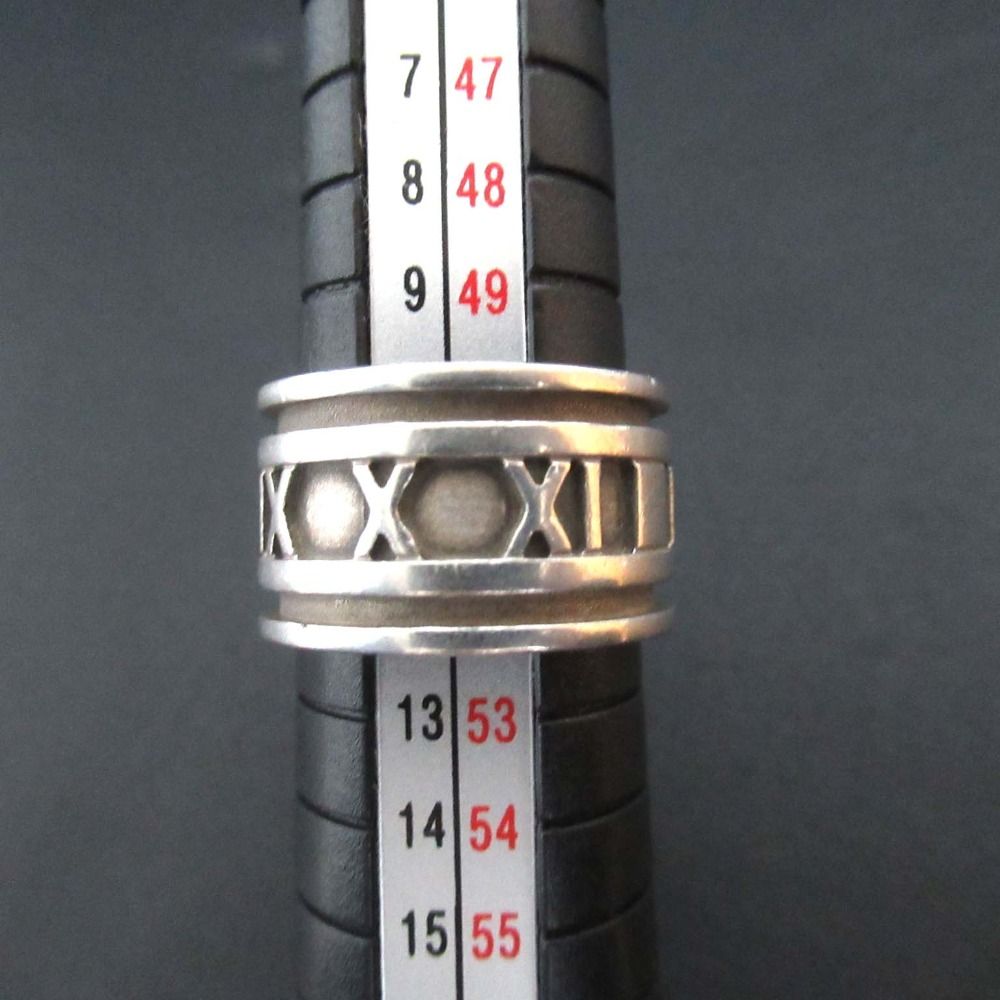 美品 Tiffany&Co ティファニー アトラス ワイド リング 指輪 925SV 12