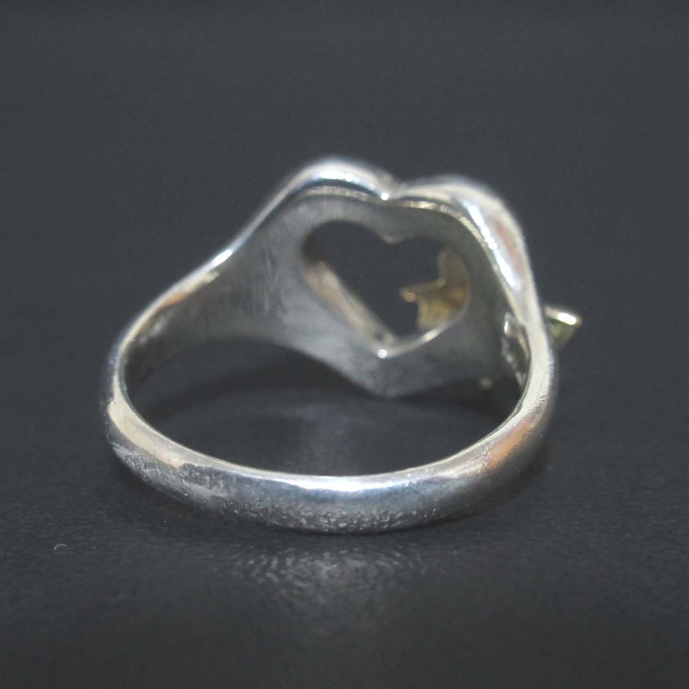 美品 Tiffany&Co ティファニー ハート リボン リング 指輪 925×750 12