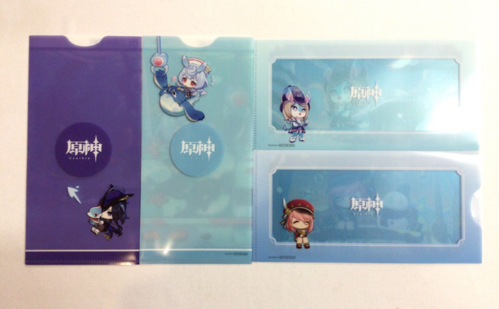 原神 GiGO 特典 チケットファイル 4枚 セット - メルカリ