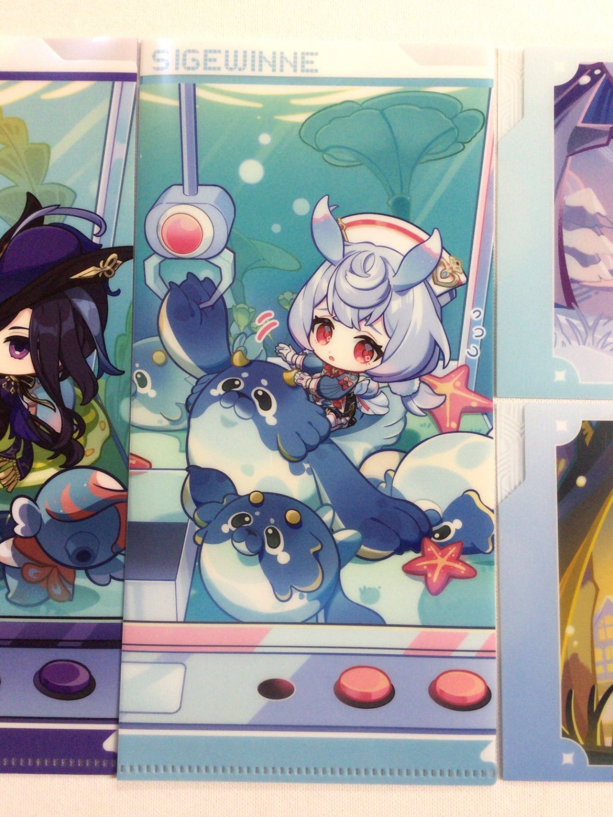 原神 GiGO 特典 チケットファイル 4枚 セット - メルカリ