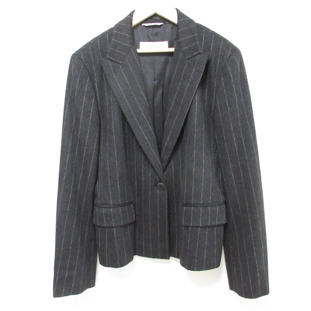 Max Mara マックスマーラ カシミヤブレンド テーラードジャケット