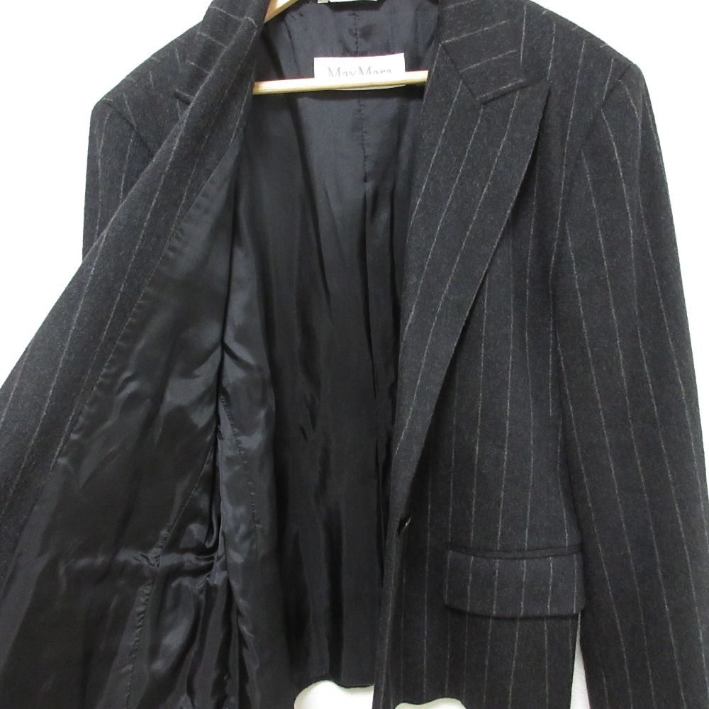 Max Mara マックスマーラ カシミヤブレンド テーラードジャケット