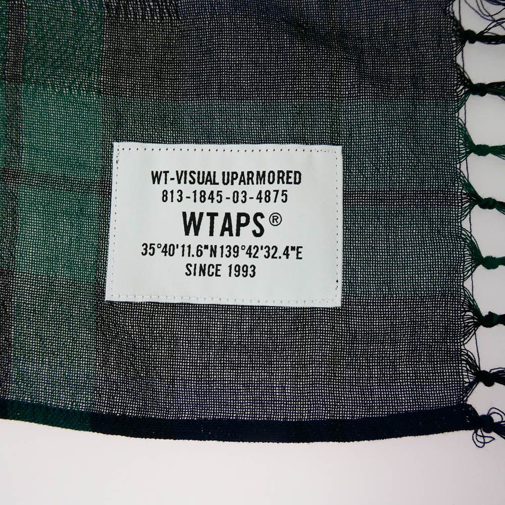 WTAPS ダブルタップス 222BXDT-AC01 WRAP 02 / SCARF / COTTON 購入