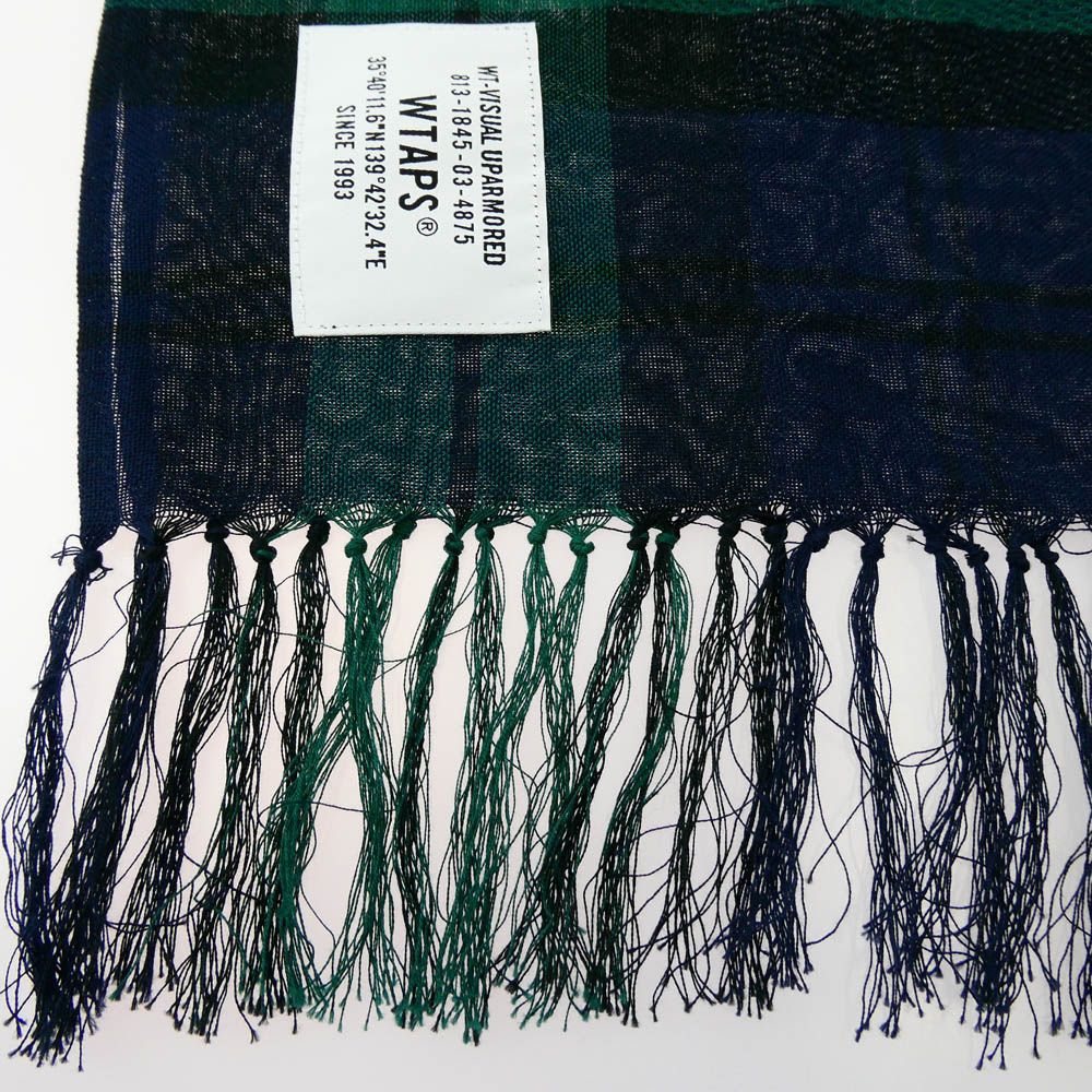 WTAPS ダブルタップス 222BXDT-AC01 WRAP 02 / SCARF / COTTON 購入