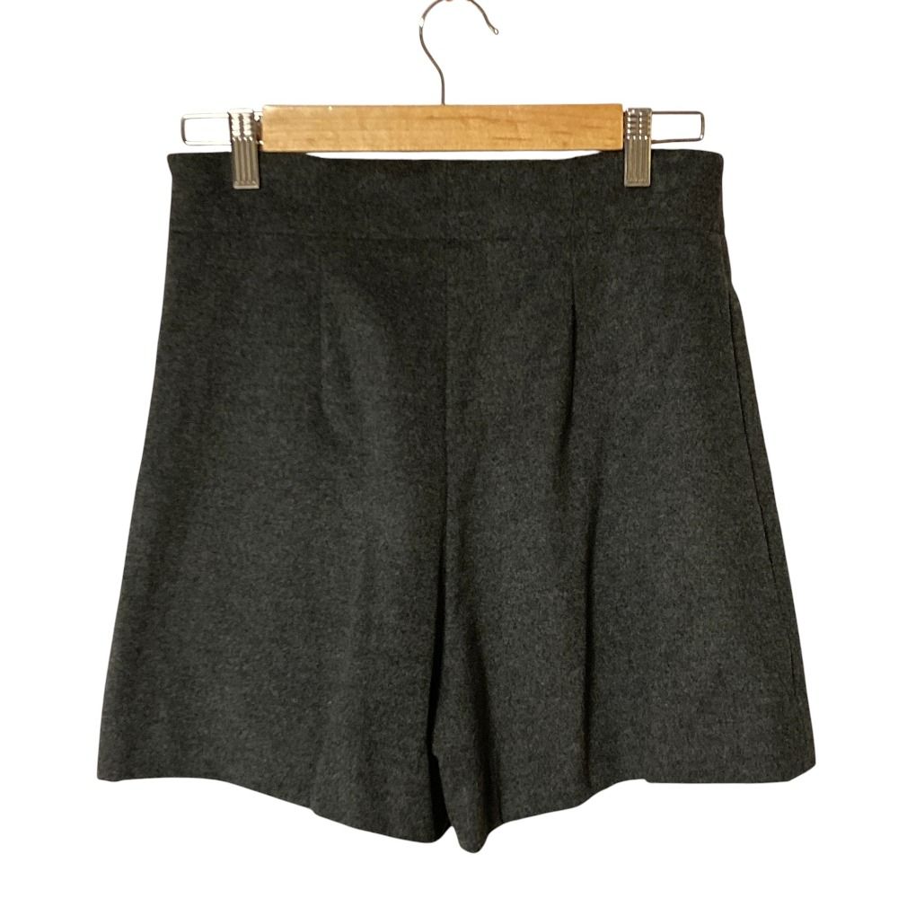新品同様 FOXEY フォクシー カシミアブレンド ウール ショートパンツ