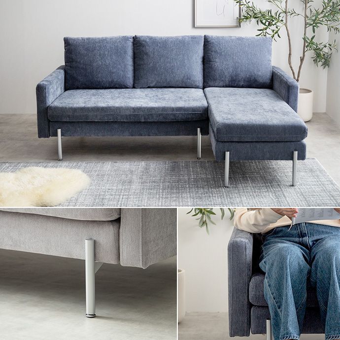 5人 ローソファひじ掛け