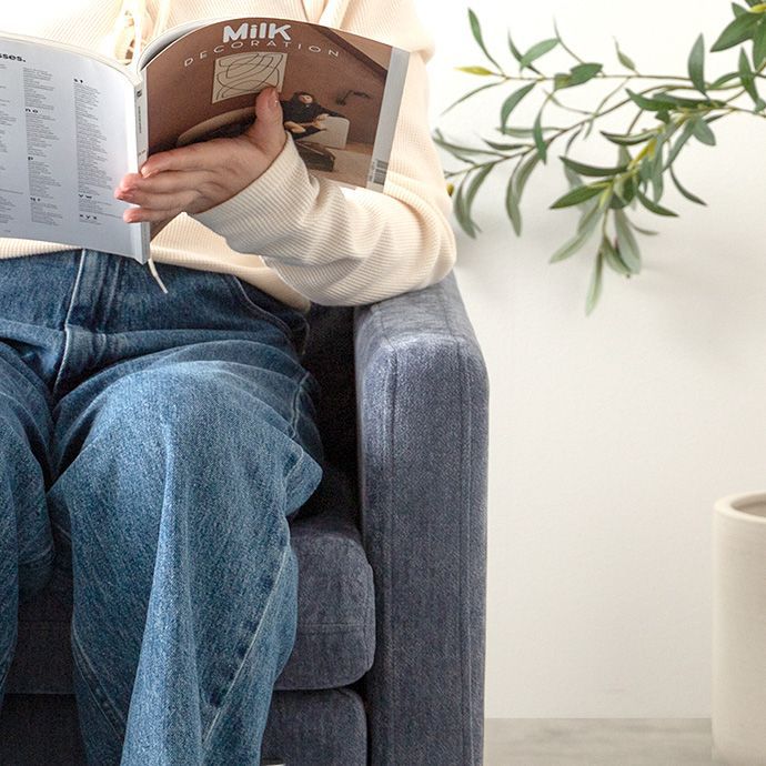 ローソファー L字型