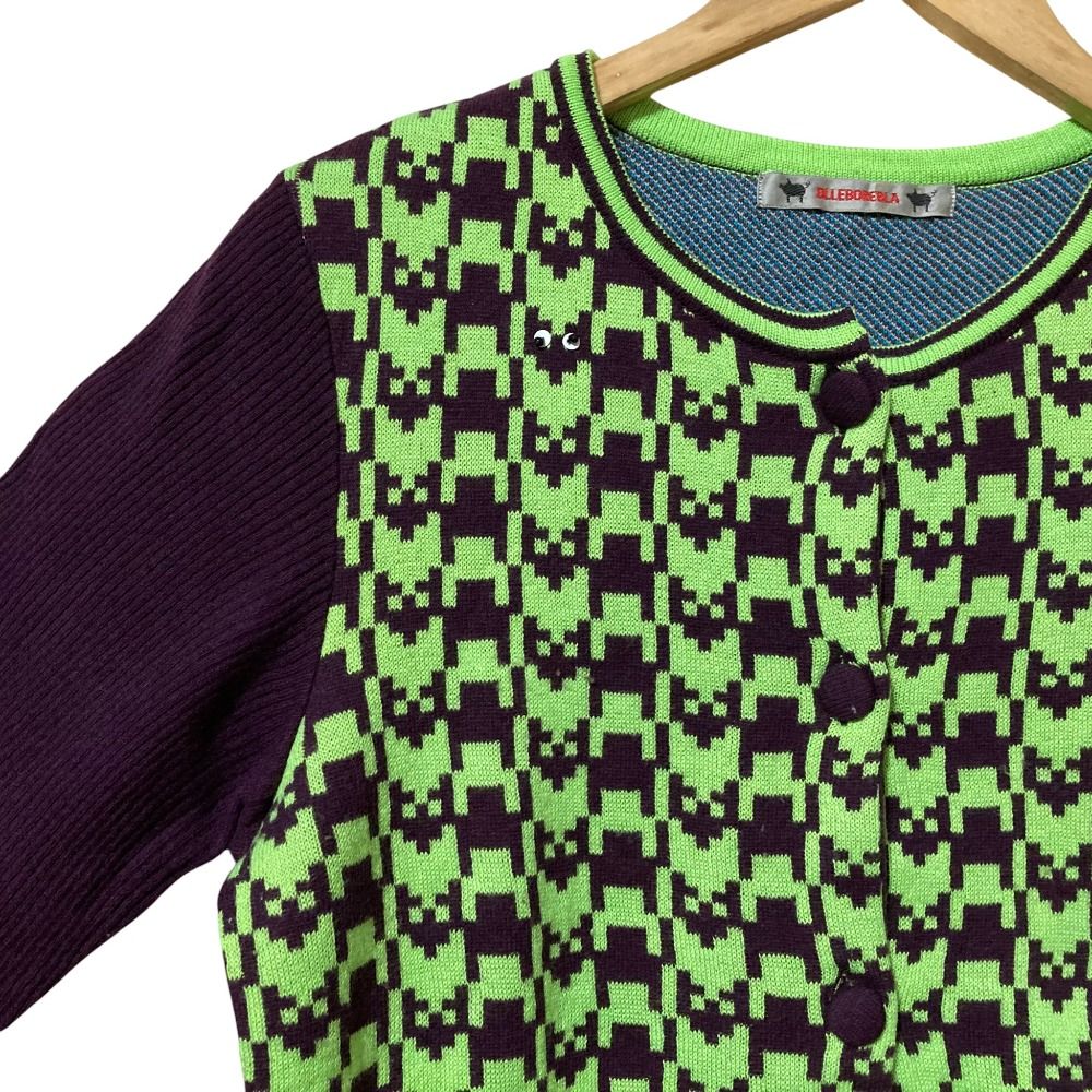 良品 OLLEBOREBLA アルベロベロ オレボレブラ I love cat ニット