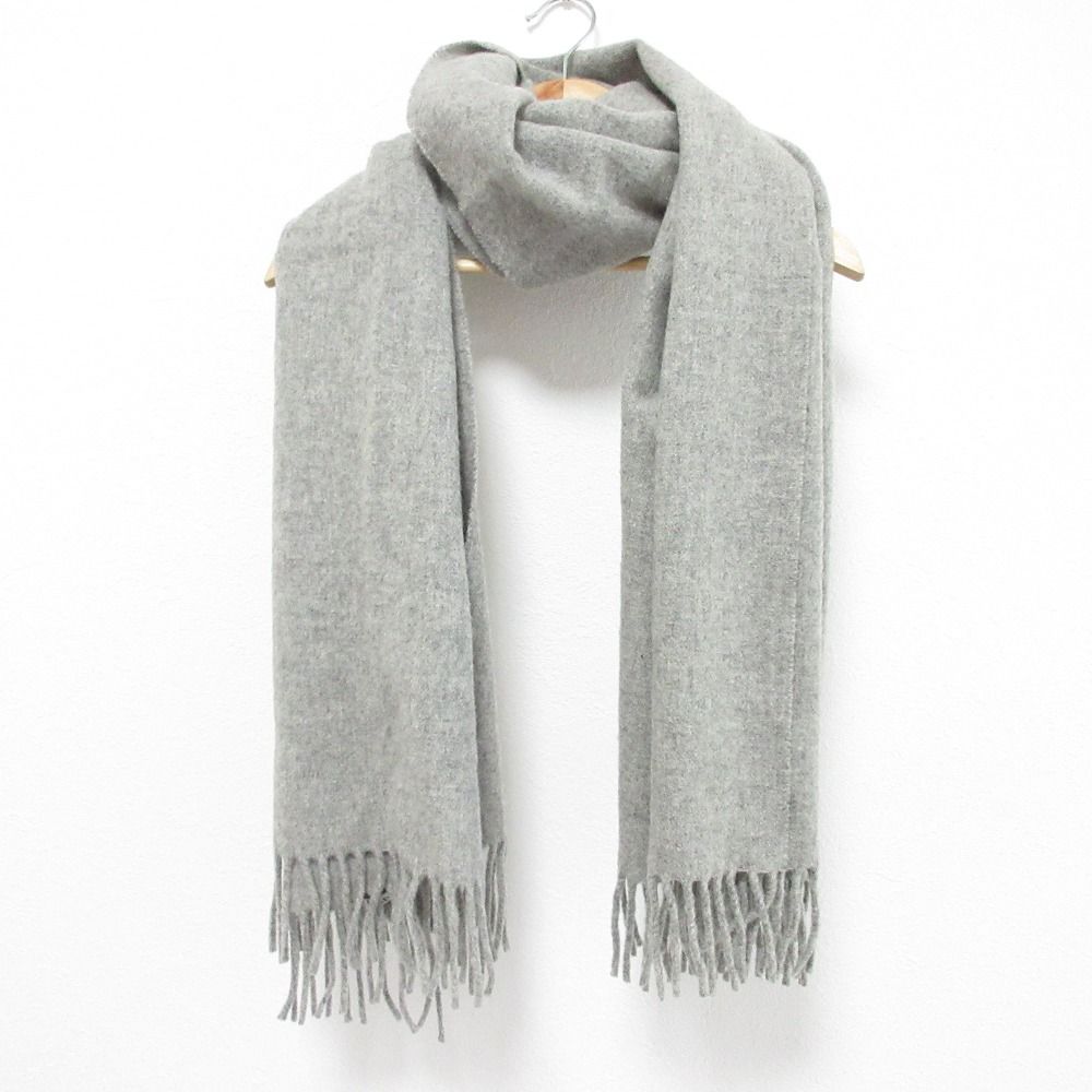 良品 Acne Studios アクネストゥディオズ ウール フリンジ マフラー