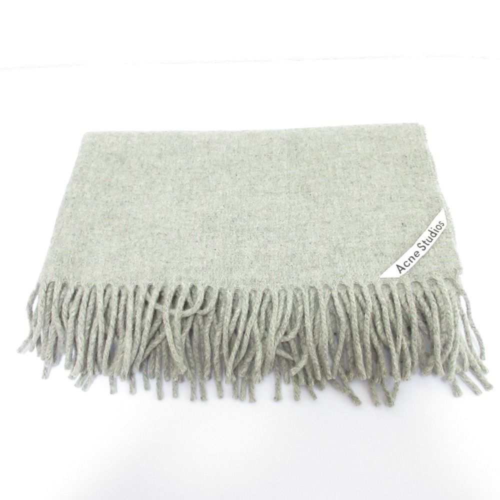 良品 Acne Studios アクネストゥディオズ ウール フリンジ マフラー 良品 Acne Studios アクネストゥディオズ ウール フリンジ マフラー