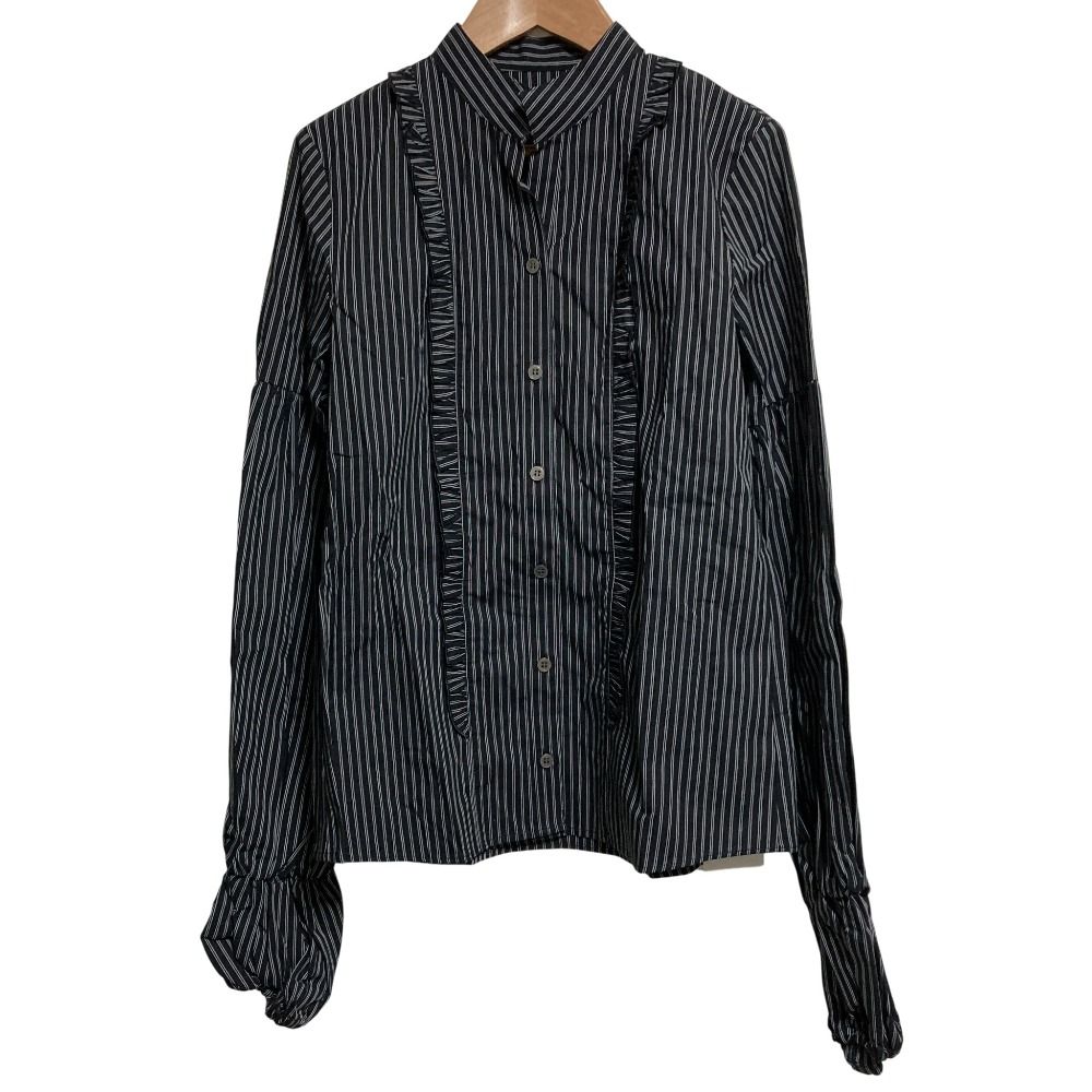 未使用 ROSY MONSTER ロージーモンスター ストライプ 長袖 フリル