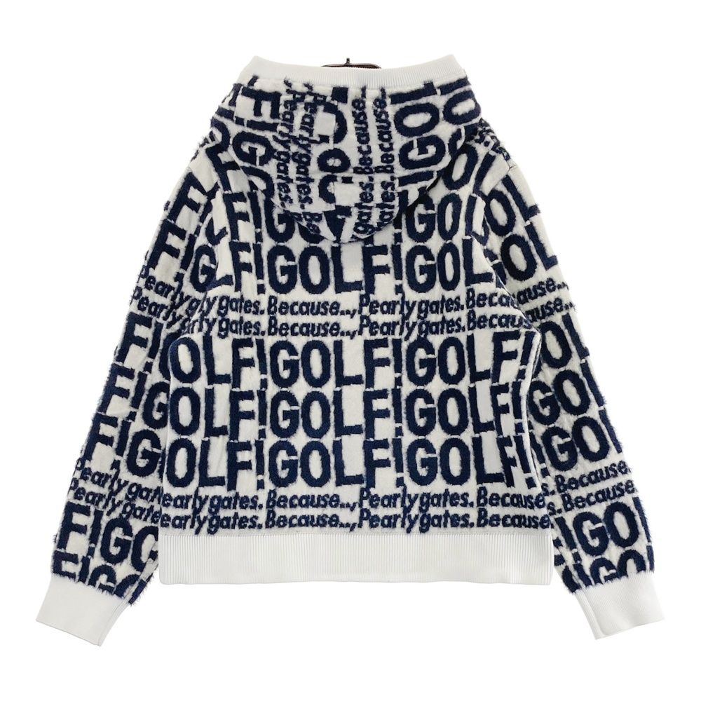 サイズ：1 PEARLY GATES パーリーゲイツ 2023年モデル ニットパーカー