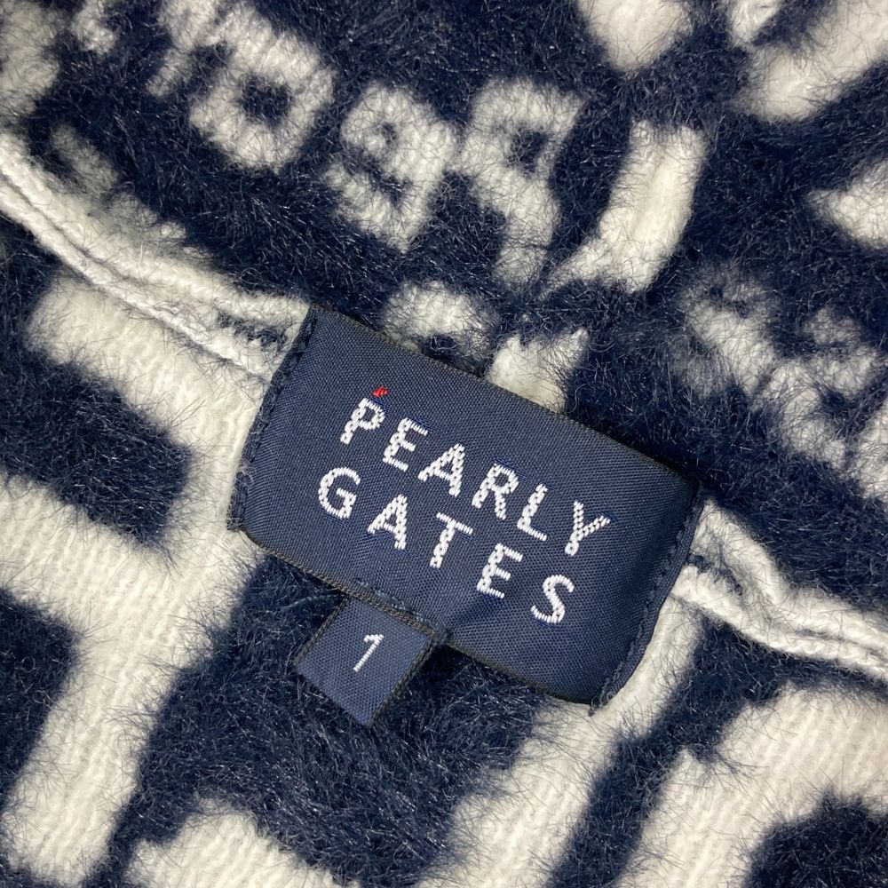 サイズ：1 PEARLY GATES パーリーゲイツ 2023年モデル ニットパーカー