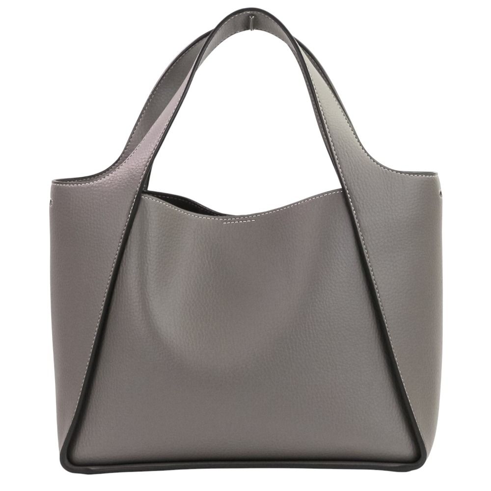 未使用/保存袋付 ステラマッカートニー 2way ショルダーバッグ パンチング 美品】 ステラマッカートニー パンチングロゴ 2way トートバッグ