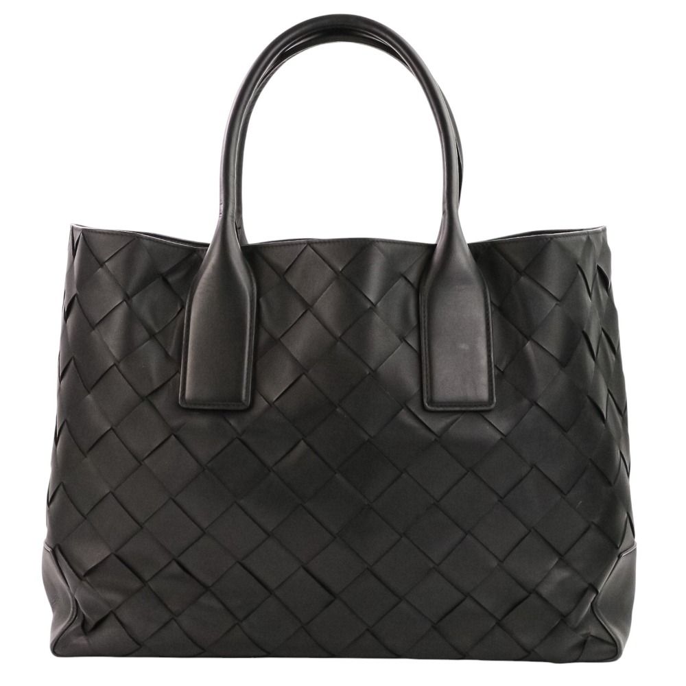 BOTTEGA VENETA ボッテガヴェネタ マキシイントレチャート トートバッグ 629888 ブラック メンズ 古着
