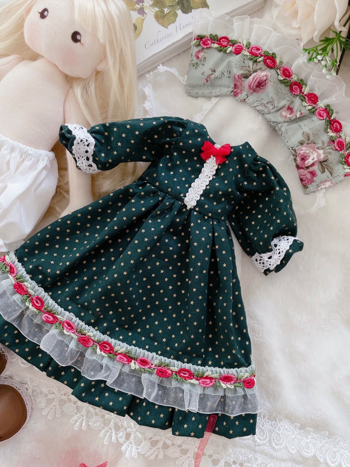  着せ替え布人形 ハンドメイドドール 手作り人形 布人形 ドール 人形 ぬいぐるみ 人形 置物