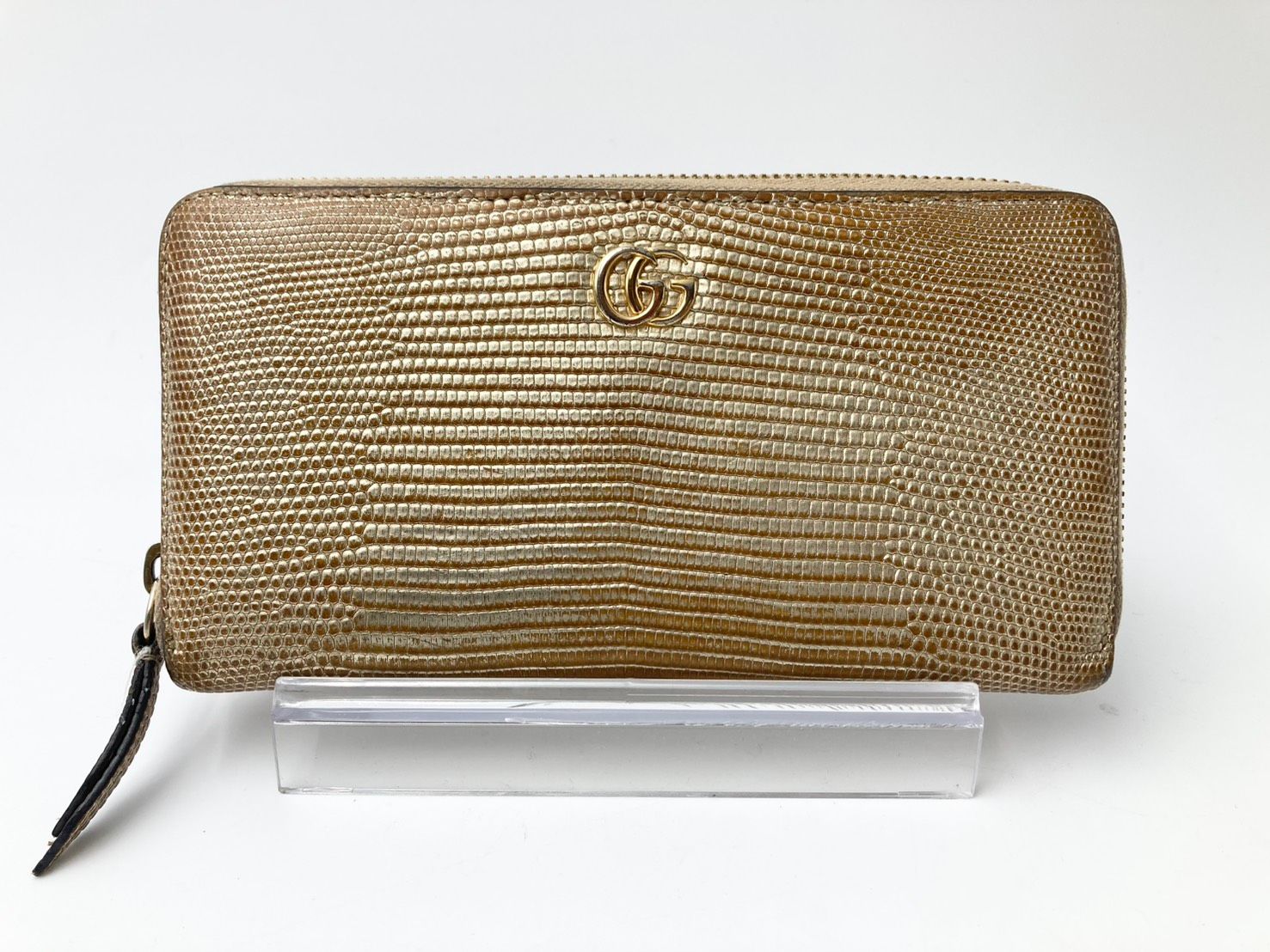 GUCCI GGマーモント ジップアラウンドウォレット グッチ 割引 長財布