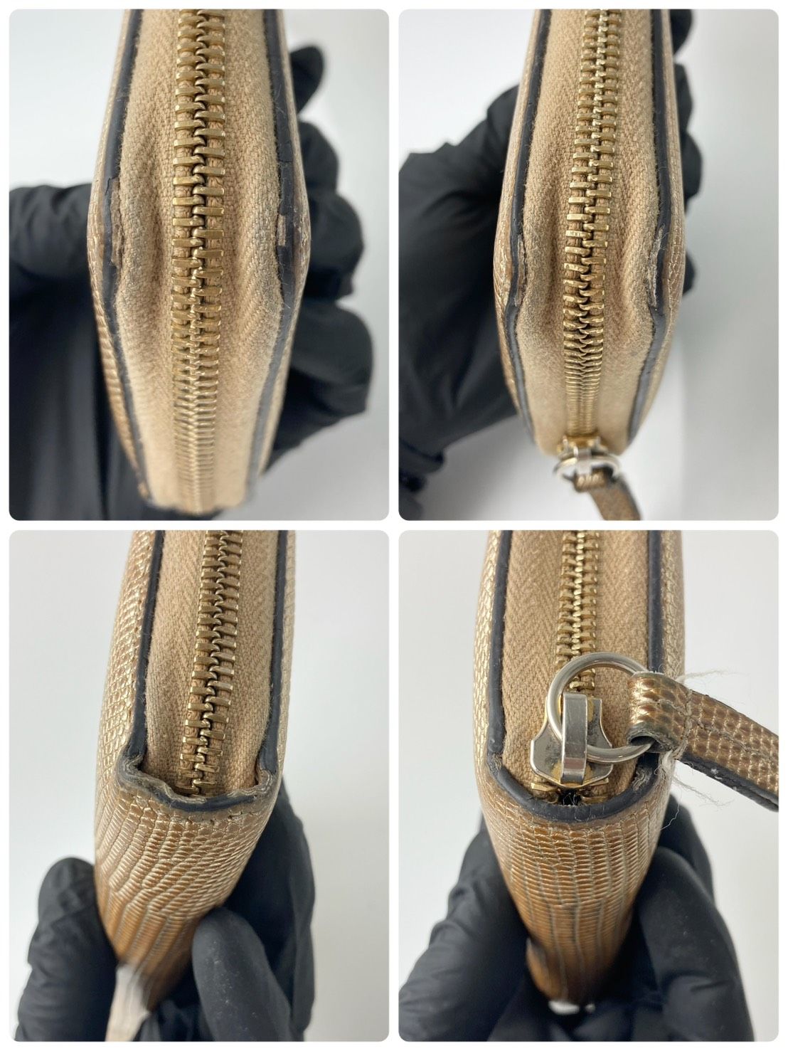 GUCCI GGマーモント ジップアラウンドウォレット グッチ 割引 長財布