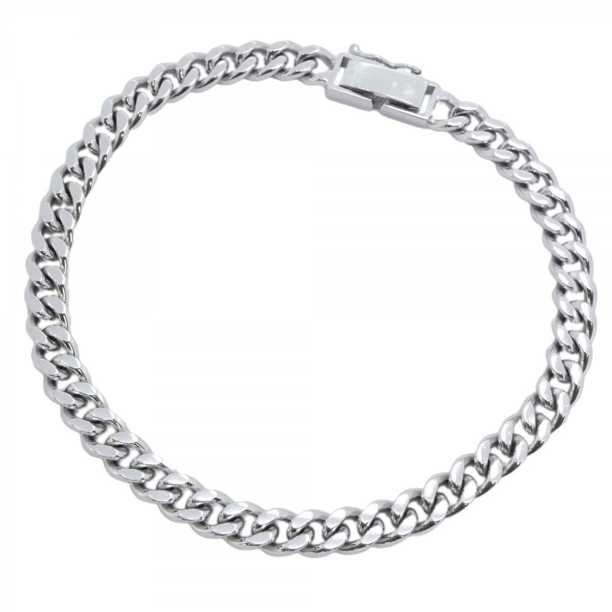 5 khp 004 喜平 ブレスレット Pt 850 プラチナ 2面 シングル 18 cm 20 7 g キヘイ メンズ レディース ユニセックス