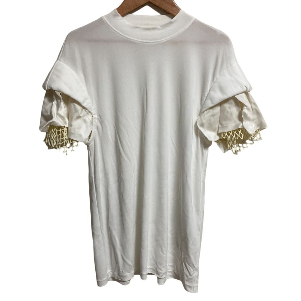 toga pulla メッシュ カットソー 美品 TOGA PULLA トーガプルラ メッシュトップス 半袖 カットソー T