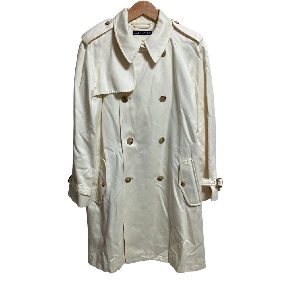 Ralph Lauren ラルフローレン コットン ダブルブレスト トレンチコート