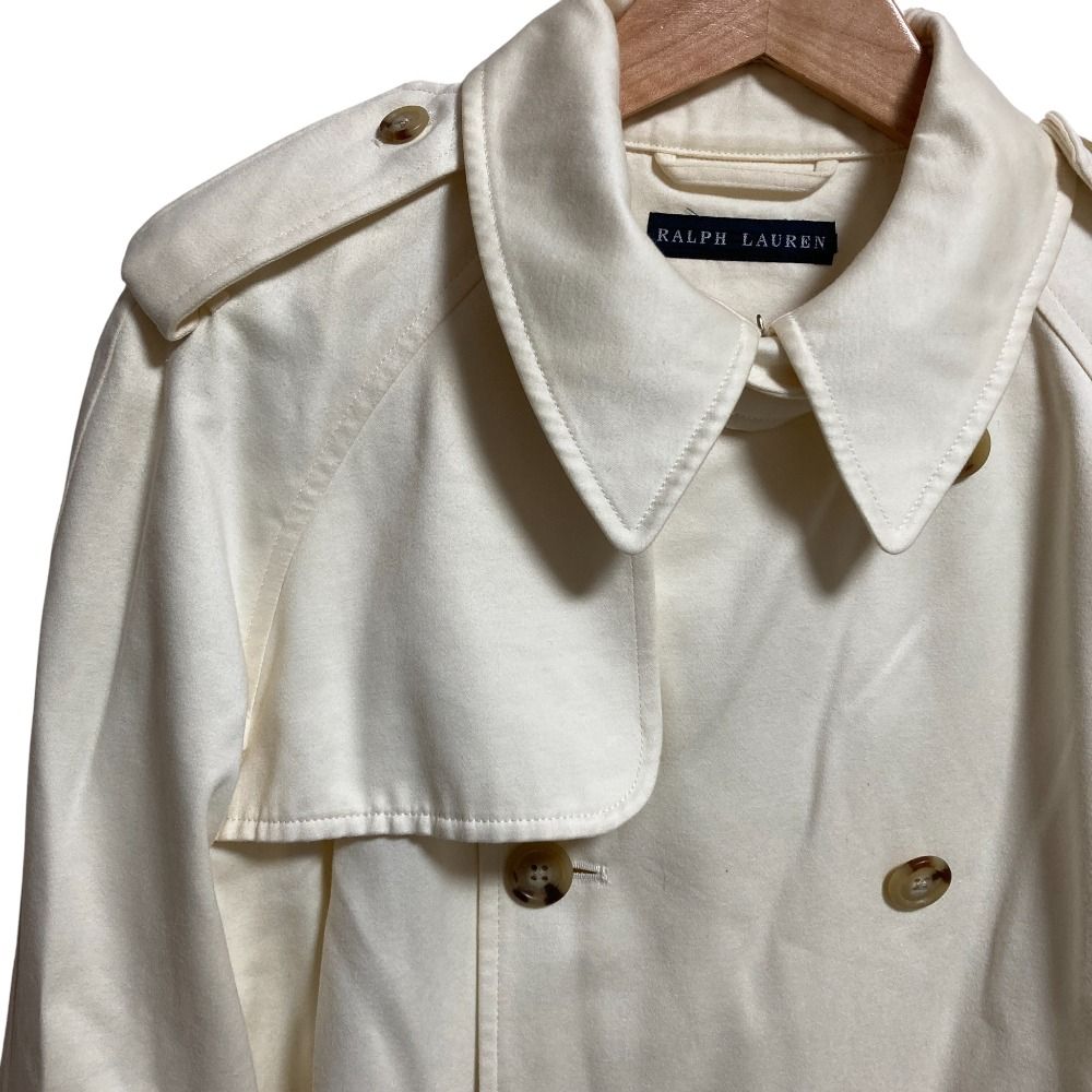 Ralph Lauren ラルフローレン コットン ダブルブレスト トレンチコート